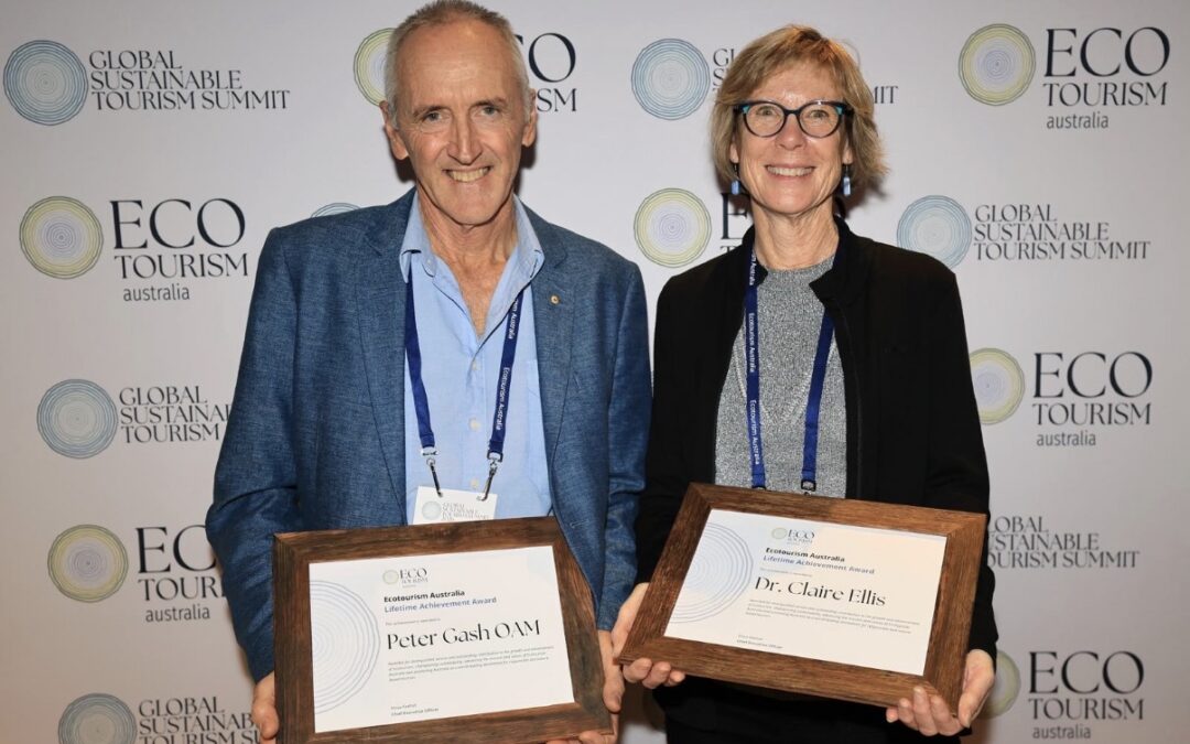 Ecotourism Australia Honours Two Industry Leaders with Lifetime Achievement Awards