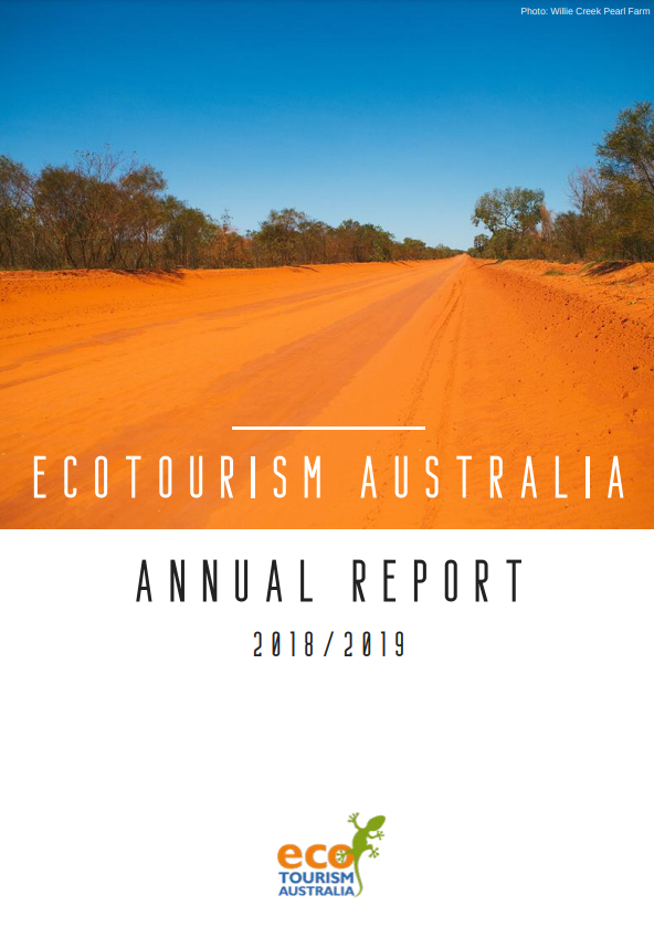 Ecotourism Australia Annual Report 2018-19 Cover