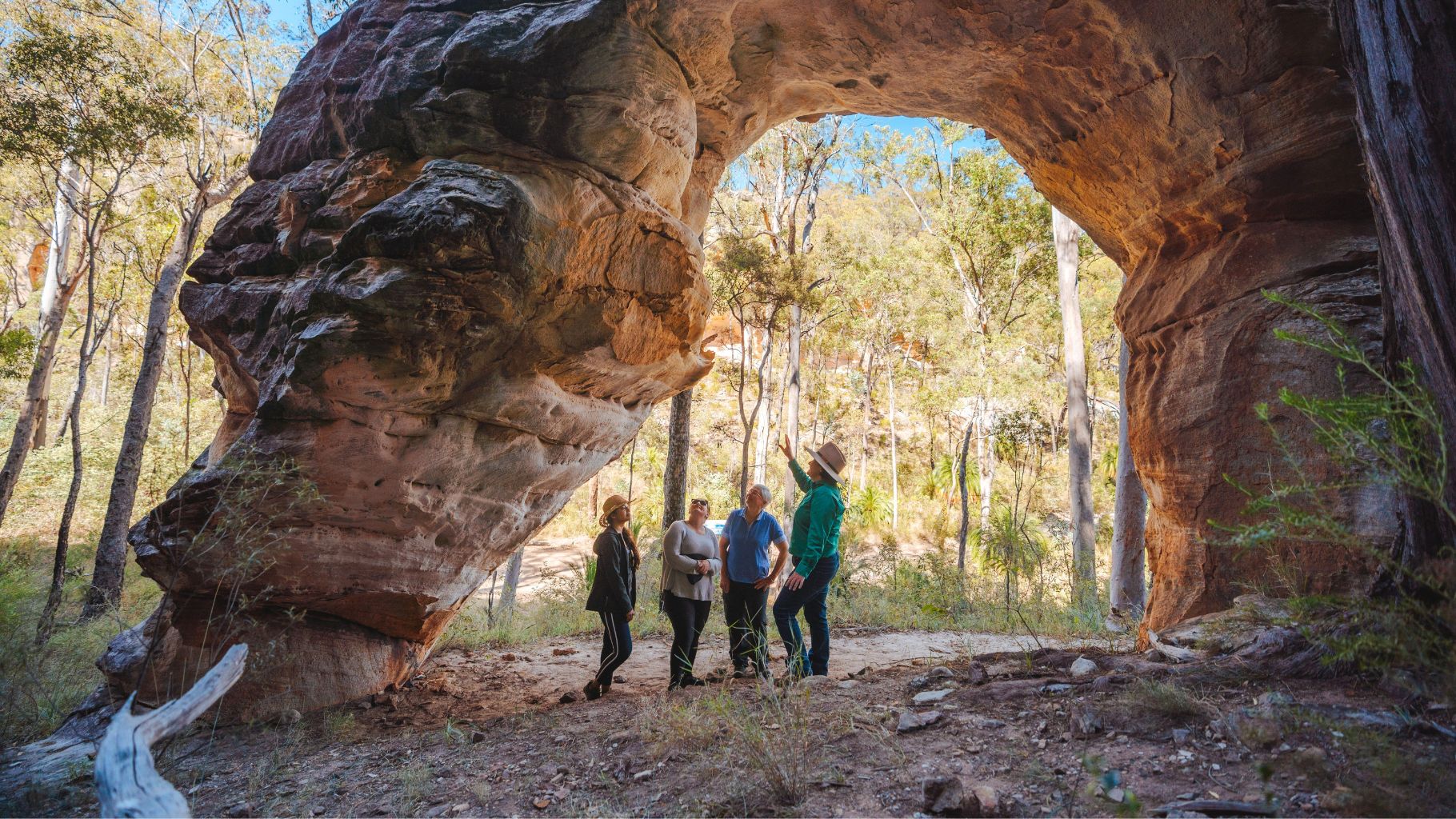 Boobook Ecotours in Carnarvon National Park, QLD