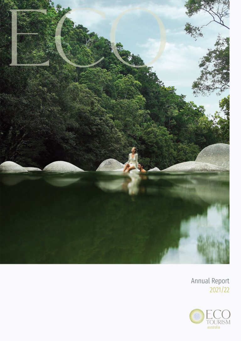 Ecotourism Australia Annual Report 2021-22 Cover